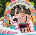 Детски басейн с пързалка Intex Candy Zone Play Center 57149NP