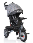 Детска ТРИКОЛКА TORNADO С МУЗИКАЛНО ТАБЛО СИВ