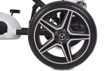 Детска КАРТИНГ КОЛА MERCEDES BENZ GO KART EVA БЯЛ