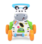 Детска / Бебешка МУЗИКАЛНА ИГРАЧКА ЗА ПРОХОЖДАНЕ LITTLE ZEBRA 2В1 СИН