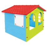 Детска къщичка Garden House с дъска за рисуване, Отварящи се врата и прозорци, хранилка за птички | Iguana.bg