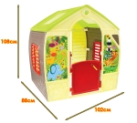 Детска къщичка Happy Village House, Многоцветна, отварящи се врати и прозорци | Iguana.bg