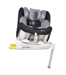 Детски СТОЛ ЗА КОЛА С ISOFIX СИСТЕМА ADMIRAL ТЪМНОСИВ 0/1/2/3 (0-36кг)