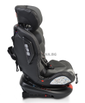 Детски СТОЛ ЗА КОЛА С ISOFIX СИСТЕМА MOTION 360° СИВ 0/1/2/3 (0-36кг)
