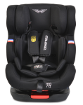 Детски СТОЛ ЗА КОЛА COLONEL 360° ЧЕРЕН 0/1/2/3 (0-36кг)