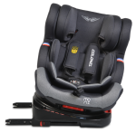 Детски СТОЛ ЗА КОЛА COLONEL 360° СВЕТЛОСИВ 0/1/2/3 (0-36кг)