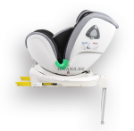 Детски СТОЛ ЗА КОЛА COMMODORE С ISOFIX СИСТЕМА 360° СВЕТЛОСИВ i-size