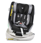 Детски СТОЛ КОЛА GENERAL С ISOFIX СИСТЕМА 360° СИВ i-size