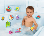 Вълшебен пъзел за баня Simba ABC, 10 части, 10 см