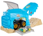 HOT WHEELS Monster Trucks Комплект за изстрелване с бъги