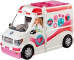 Мобилна клиника - игрален комплект с линейка Барби / Barbie