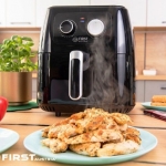 Фритюрник с горещ въздух First Austria FA-5053-1, 1700W, 6.2 литра, Черен | Iguana.bg