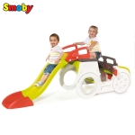 Smoby - Занимателен център с пързалка и пясъчник Кола на приключенията