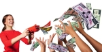 GWD Забавна Игра CASH/Кеш машина за изстрелване на банкноти, 5+ играча