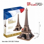 CubicFun 3D Пъзел EIFFEL TOWER, 84 части