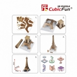 Cubic Fun  3D Пъзел  Eiffel Tower, 35 части