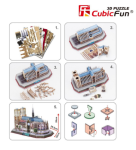 Cubic Fun 3D Пъзел Notre Dame de Paris, LED inside, 149 части