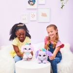 PRESENT PETS Куче Изненада Rainbow Fairy BLOSSOM / MISSY, Блосом/Миси, 100 различни звуци