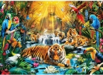 CLEMENTONI 1000 части  Пъзел Mystic Tigers