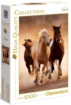 CLEMENTONI Пъзел HQ COLLECTION RUNNING HORSES/Бягащи Коне, 1000 части