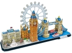 CubicFun 3D Пъзел CITY LINE LONDON/Лондон, 107 части