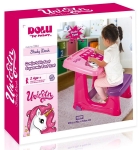 DOLU Детски чин с маса UNICORN/Еднорог, 49 х 70 х 54 см