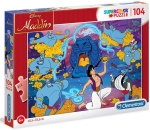 CLEMENTONI  Пъзел Aladdin/Аладин, 104 части