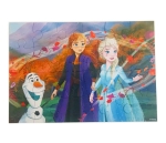 Пъзел 24 части FROZEN + ПОДАРЪК 3 страници и 4 молива за оцветяване Замръзналото кралство