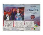 Пъзел 24 части FROZEN + ПОДАРЪК 3 страници и 4 молива за оцветяване Замръзналото кралство
