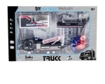 OCIE DIY City Truck Пътна помощ 1:48 със 3 вида сменящи се ремаркета, пътни знаци