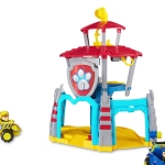 PAW PATROL Dino Rescue Спасителна Кула, Наблюдателница, Щаб квартира с ексклузивно куче, динозавър и кола
