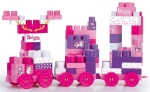 DOLU UNICORN Конструктор Jumblocks в чанта, 70 части, розов