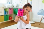 DOLU UNICORN Конструктор Jumblocks в чанта, 70 части, розов