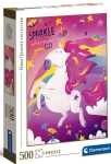 CLEMENTONI  Пъзел Fantastic Animals Unicorn/Фантастични Животни, Еднорог, 500 части