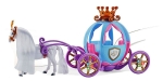 OCIE Каляска за кукли с кон Fantasy Carriage със звук и светлини