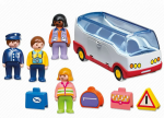 Playmobil - Комплект Училищен автобус с фигурки