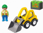 Playmobil - Мини екскаватор с фигурки