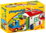Playmobil -Занимателен игрален комплект  Самосвал с фигурка и аксесоари