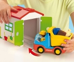 Playmobil -Занимателен игрален комплект  Самосвал с фигурка и аксесоари