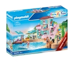 Playmobil - Занимателен Игрален Комплект Магазин за сладолед на плажа, 108 елемента