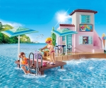 Playmobil - Занимателен Игрален Комплект Магазин за сладолед на плажа, 108 елемента