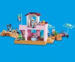 Playmobil - Занимателен Игрален Комплект Магазин за сладолед на плажа, 108 елемента