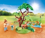 Playmobil - Занимателен игрален комплект Местообитание на червената панда, 55 елемента