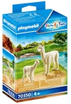 Playmobil - Комплект животни, Алпака с малко