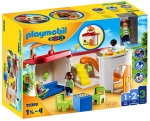 Playmobil - Занимателен комплект за игра Преносима детска градина, 15 елемента