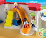 Playmobil - Занимателен комплект за игра Преносима детска градина, 15 елемента