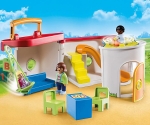 Playmobil - Занимателен комплект за игра Преносима детска градина, 15 елемента