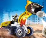 Playmobil - Занимателен комплект за игра Колесен товарач, 25 елемента