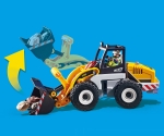 Playmobil - Занимателен комплект за игра Колесен товарач, 25 елемента