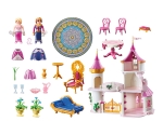 Playmobil - Занимателен комплект за игра  Замък за принцеса, 186 елемента